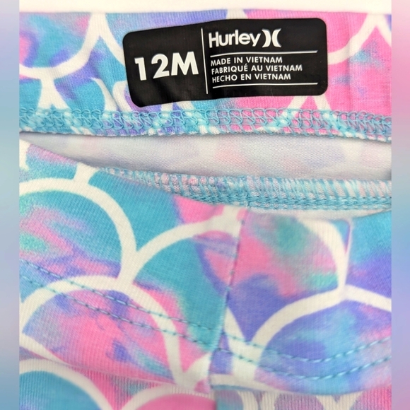 Hurley Baby Girl (Size 12 Months) Leggings/Sweatpants With Ruffles On The Back - Picture 4 of 13